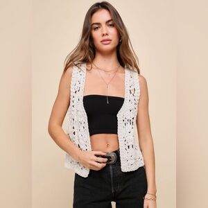 Lulu’s crochet vest